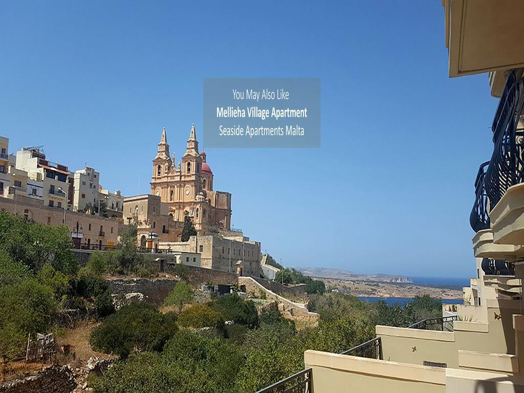 Seaside Apartments Malta Mellieha1 Esterno foto